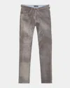 Robert Graham Men's Celestial Straight Fit Five-pocket Pants In Gray