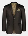 Robert Graham Colden Woven Sport Coat In Brown