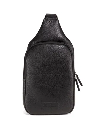 Robert Graham Men's Dash Textured Slingbag In Black