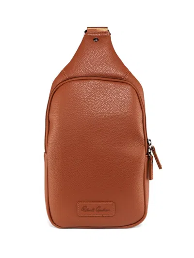 Robert Graham Men's Dash Textured Slingbag In Brown