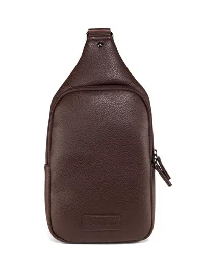 Robert Graham Men's Dash Textured Slingbag In Brown