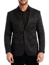 Robert Graham Eldridge Woven Blazer In Black