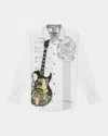 Robert Graham Elixir Of Life Printed Long Sleeve Button Front Shirt In White