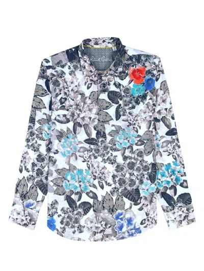 Robert Graham Elmington Floral Woven Shirt In Multi