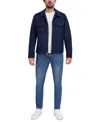 Robert Graham Men's Faux Suede Field Jacket In Navy
