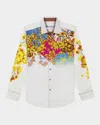 Robert Graham Barcelona Long Sleeve Woven Shirt In White