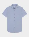 Robert Graham Fornillo Classic Fit Stripe Short Sleeve Button-up Shirt