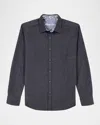 Robert Graham Geoglyph Classic Fit 3d Jacquard Button-up Shirt In Sapphire