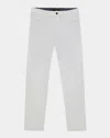 Robert Graham Grady Straight Fit Pants In Natural