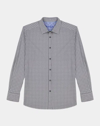 ROBERT GRAHAM MEN'S GRESHAM GEOMETRIC SPORT SHIRT