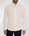 Robert Graham Men's Hammond Textured Sport Shirt In White