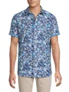 Robert Graham Men's Harrison Abstract Stretch Cotton Shirt
