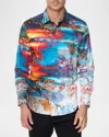 Robert Graham Inverness Long Sleeve Button Down Shirt In Multi