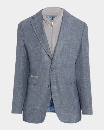Robert Graham Men's Jetset Xiii Woven Sport Coat In Blue