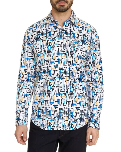 Robert Graham Men's Julius Reinvented Grid-print Sport Shirt In Multi