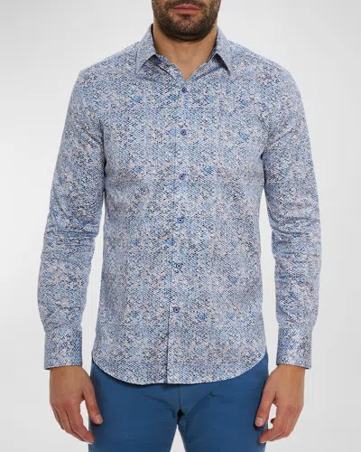 ROBERT GRAHAM MEN'S KAIMANA COTTON-STRETCH SPORT SHIRT