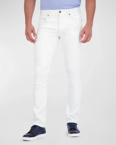 Robert Graham Men's Kalon Slim Fit 5-pocket Trousers In White