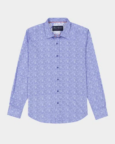 Robert Graham Kefalonia Knit Button-up Shirt