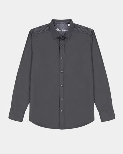 ROBERT GRAHAM MEN'S KENMARE HOUNDSTOOTH STRETCH SPORT SHIRT