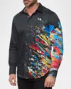 Robert Graham Knightsbridge Long Sleeve Button Down Shirt In Black