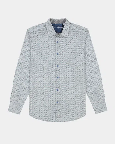 ROBERT GRAHAM MEN'S LENOX GEOMETRIC SPORT SHIRT