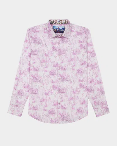 ROBERT GRAHAM MEN'S LIBERTY WOVEN SPORT SHIRT