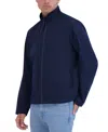 Robert Graham Peached Collar Jacket In Navy