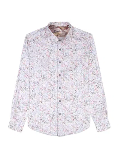 Robert Graham Men's Liverpool Printed Stretch-cotton Shirt In Multi