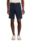 Robert Graham Men's Lone Ranger Flatfront Shorts In Navy