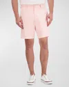Robert Graham Lonestar Stretch Cotton Shorts In Pink