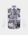 Robert Graham Madeira Patchwork Woven Long Sleeve Shirt