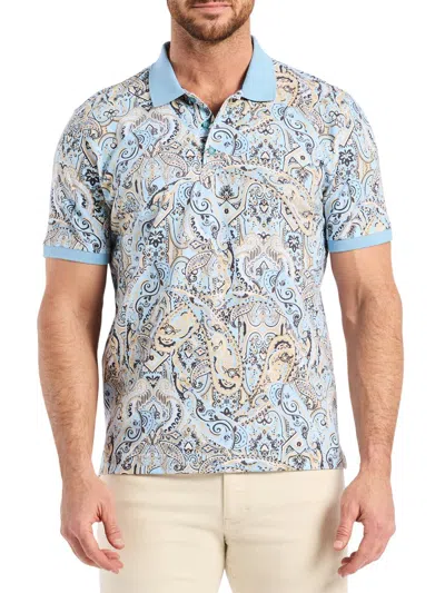 Robert Graham Men's Manucci Paisley Polo Shirt In Multi