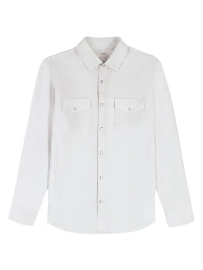 Robert Graham Men's Marstow Leather Shirt Jacket In Gray