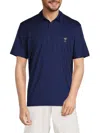 Robert Graham Martini Time Polo In Navy