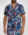 Robert Graham Merrick Floral Camp Shirt In Multi