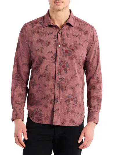 Robert Graham Men's Minetta Button-front Shirt In Multi
