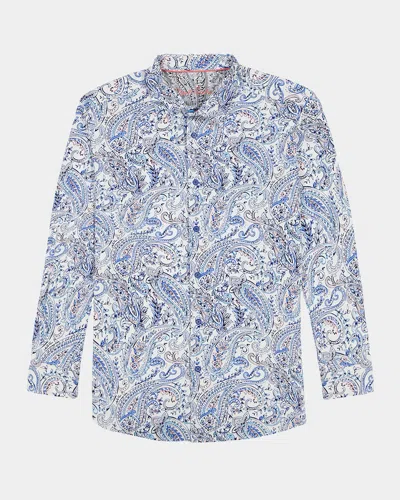 Robert Graham Men's Muir Paisley Sport Shirt In Blue