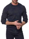 Robert Graham Orlin Paisley Sweater In Blue