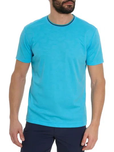 Robert Graham Pickle Passion T-shirt In Light Blue