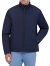 Robert Graham Stand Collar Jacket In Navy