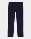 Robert Graham Rayburn Jacquard Straight Leg Pants In White