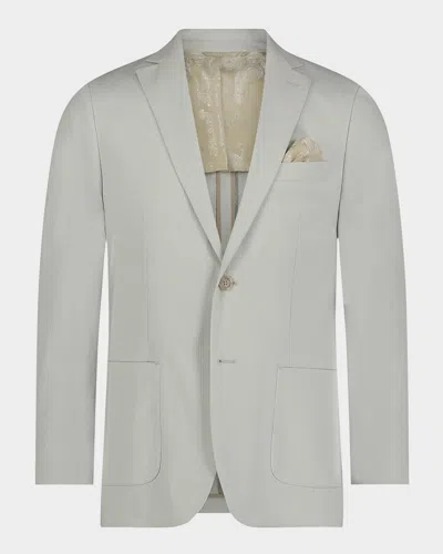 ROBERT GRAHAM MEN'S RAYBURN SEERSUCKER SPORT COAT