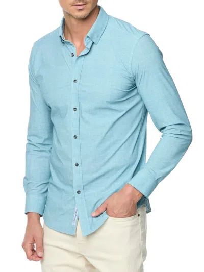 Robert Graham Men's Renley Button-front Shirt In Blue