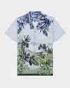 Robert Graham Sahara Short Sleeve Button Down Shirt In Multi