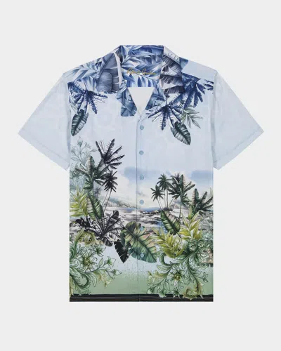 Robert Graham Men's Sahara Camp Shirt In Multi