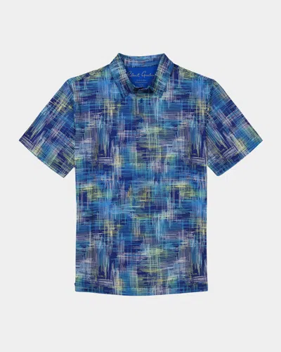 ROBERT GRAHAM MEN'S SALAS KNIT POLO SHIRT