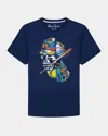 Robert Graham Men's Skull Slugger Graphic T-shirt