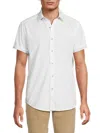 Robert Graham Men's Stellman Classic-fit Cotton Shirt In White