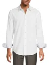 Robert Graham Men's Stellman Cotton Classic Fit Shirt In White
