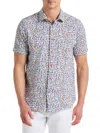 Robert Graham Summer Sails Short Sleeve Cotton Button-up Shirt In Multi